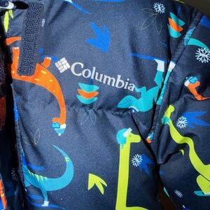 Columbia Blue Fleece-Lined Jacket